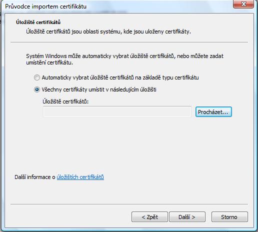 Postup instalace certifikátu 4